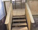 We build safe, functional and aesthetically pleasing stairs for any porch or deck.